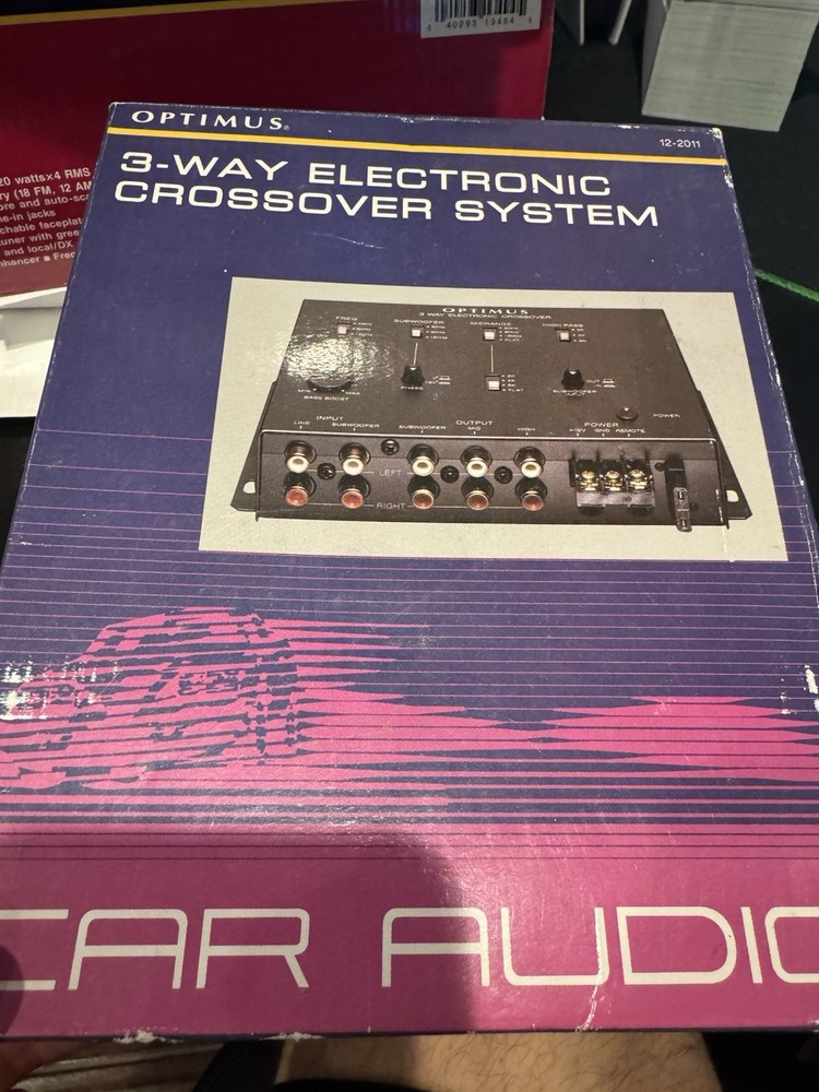 3-Way Electronic Crossover System