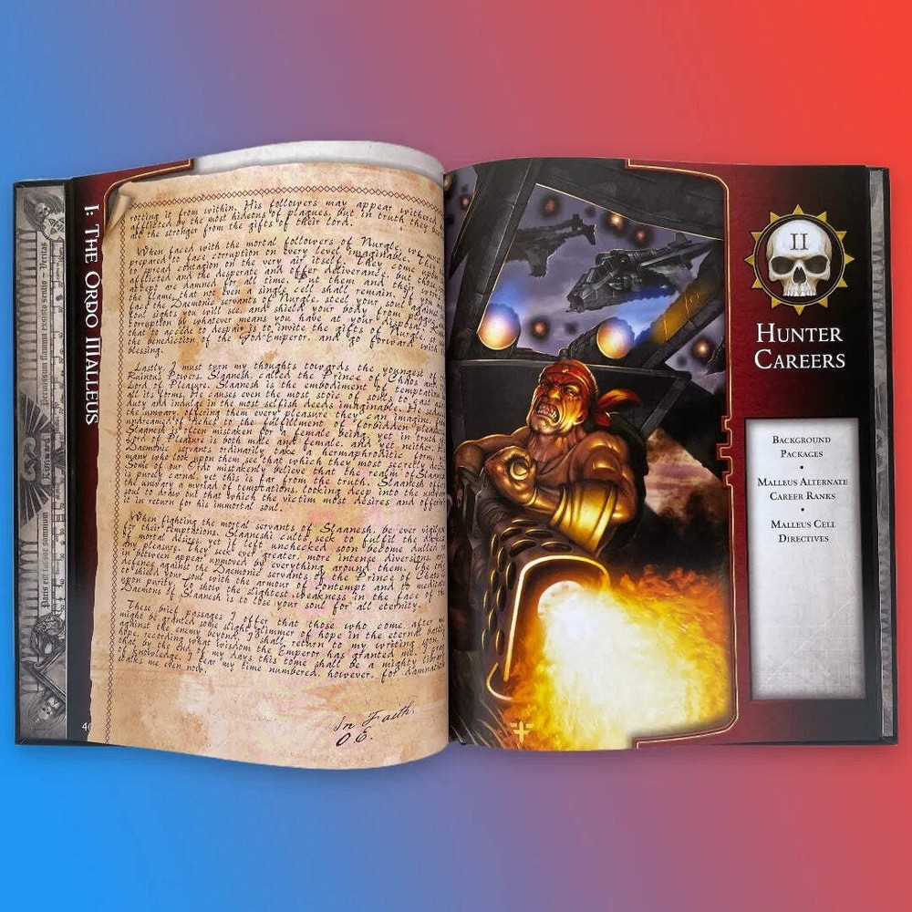Daemon Hunter Dark Heresy Warhammer 40K RPG
