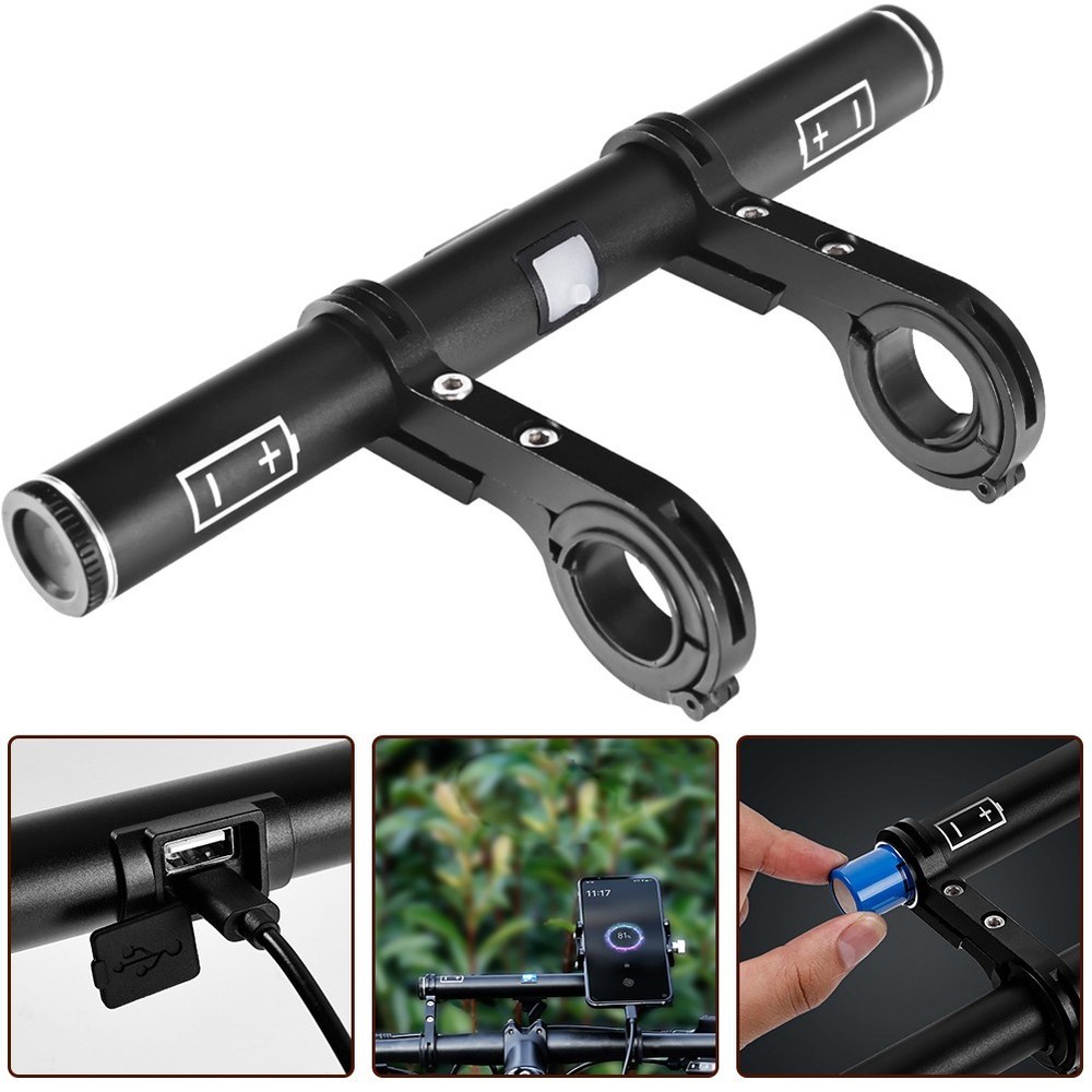 Experience Convenience with USB Rechargeable Handlebar Extension Bracket