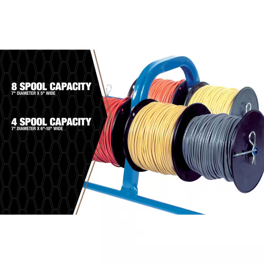 NEW Durable Wire Smart Hand Caddy Portable Organizer for Spooled Wire