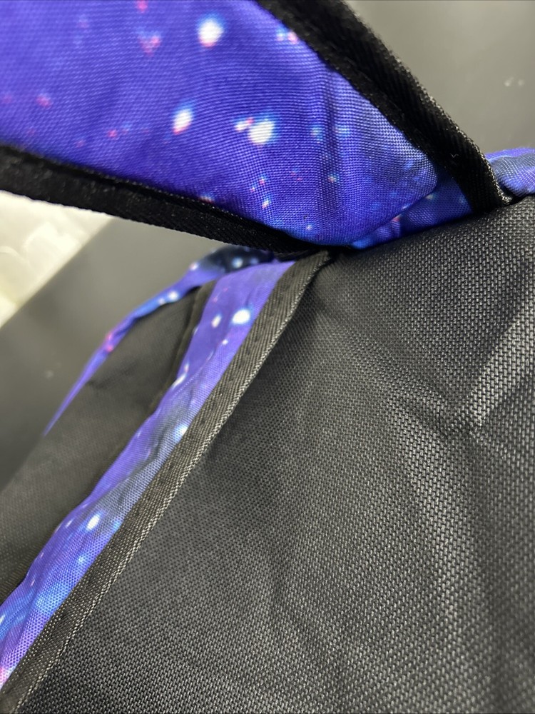 Stitch Printed Student Backpack Purple New Without Tags Zippers Work No Damage