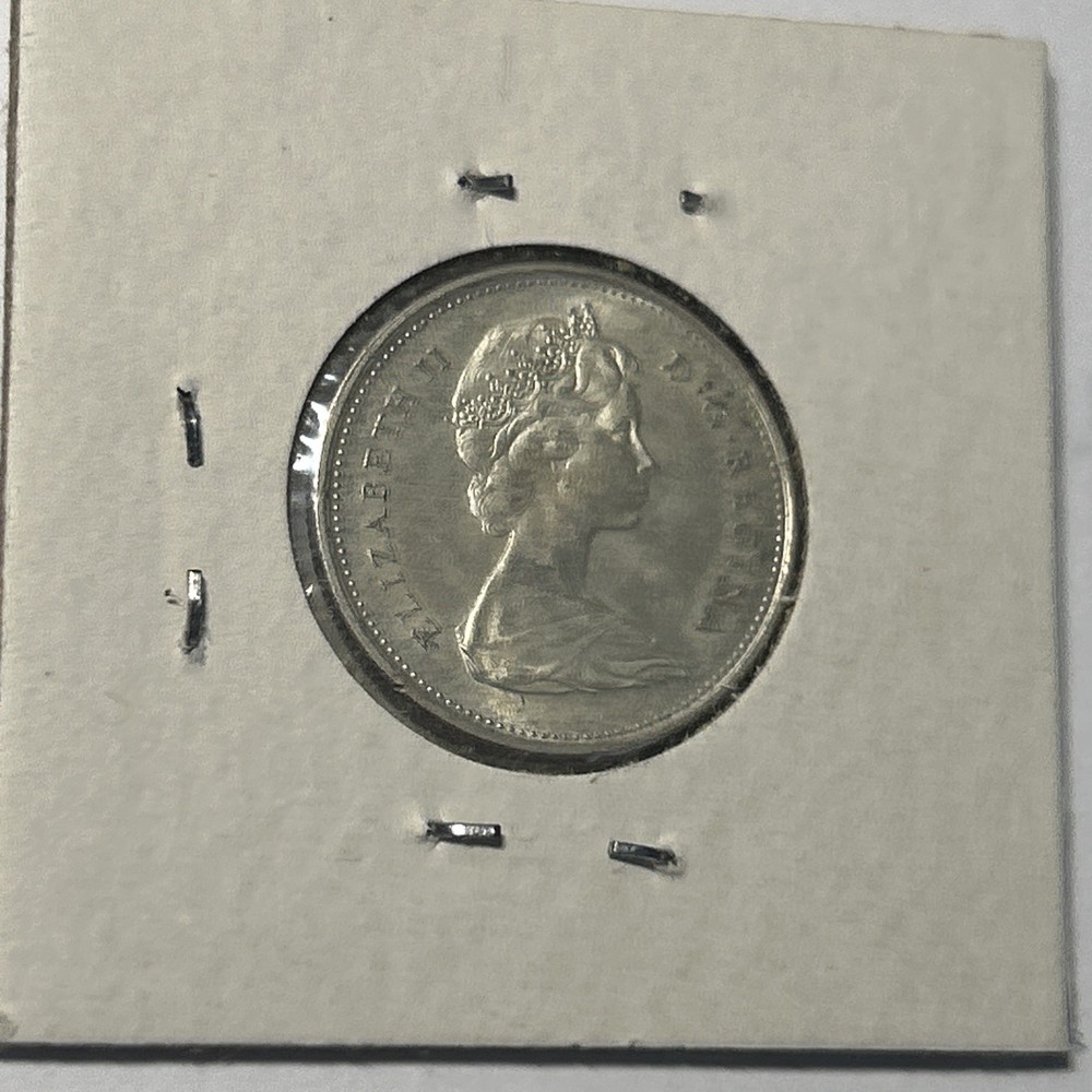 1967 canadian centennial Silver Lynx Quarter BU