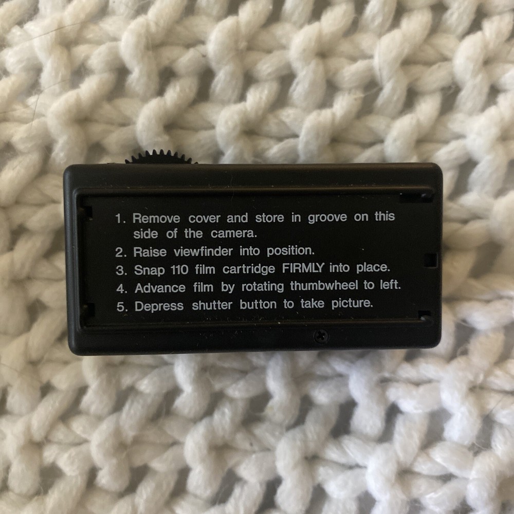 Vintage Ansco 50 Mini 110 Pocket Camera
