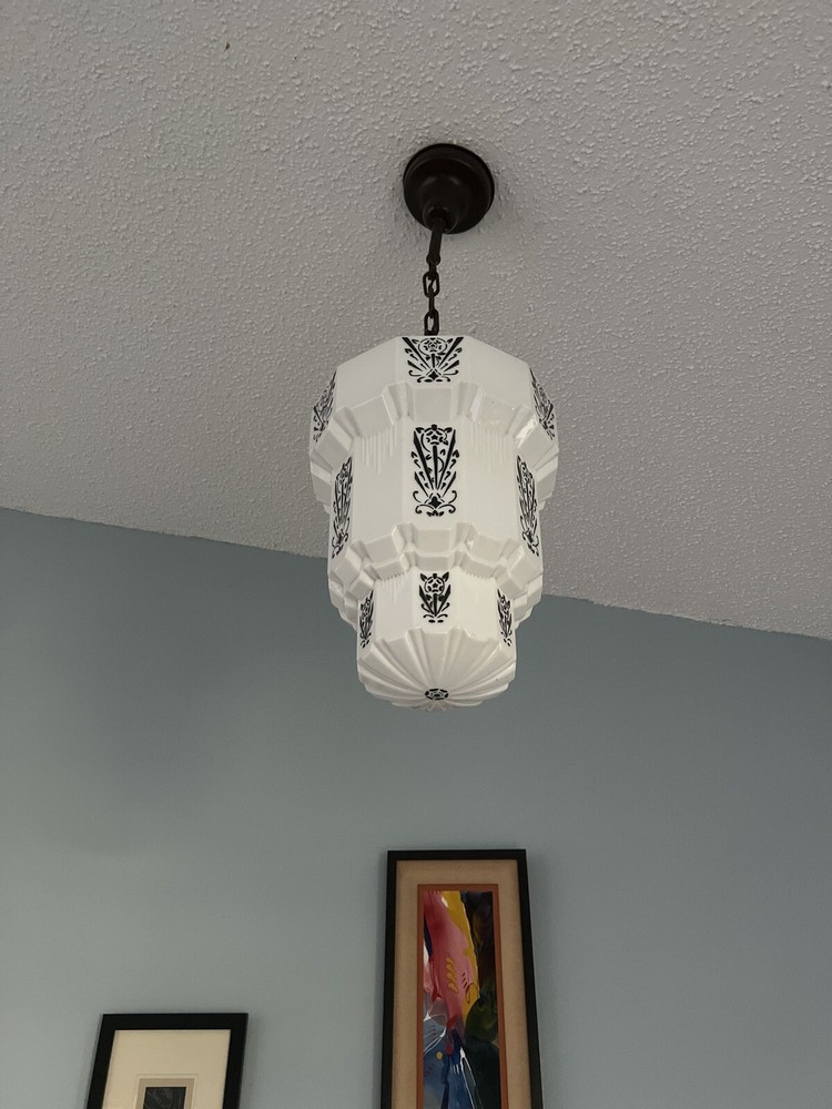 Art Deco ceiling lamp