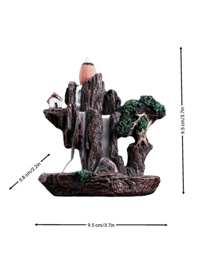 incense burner Rockery WaterFall