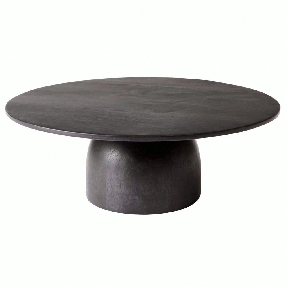 Black Wood Cake Stand