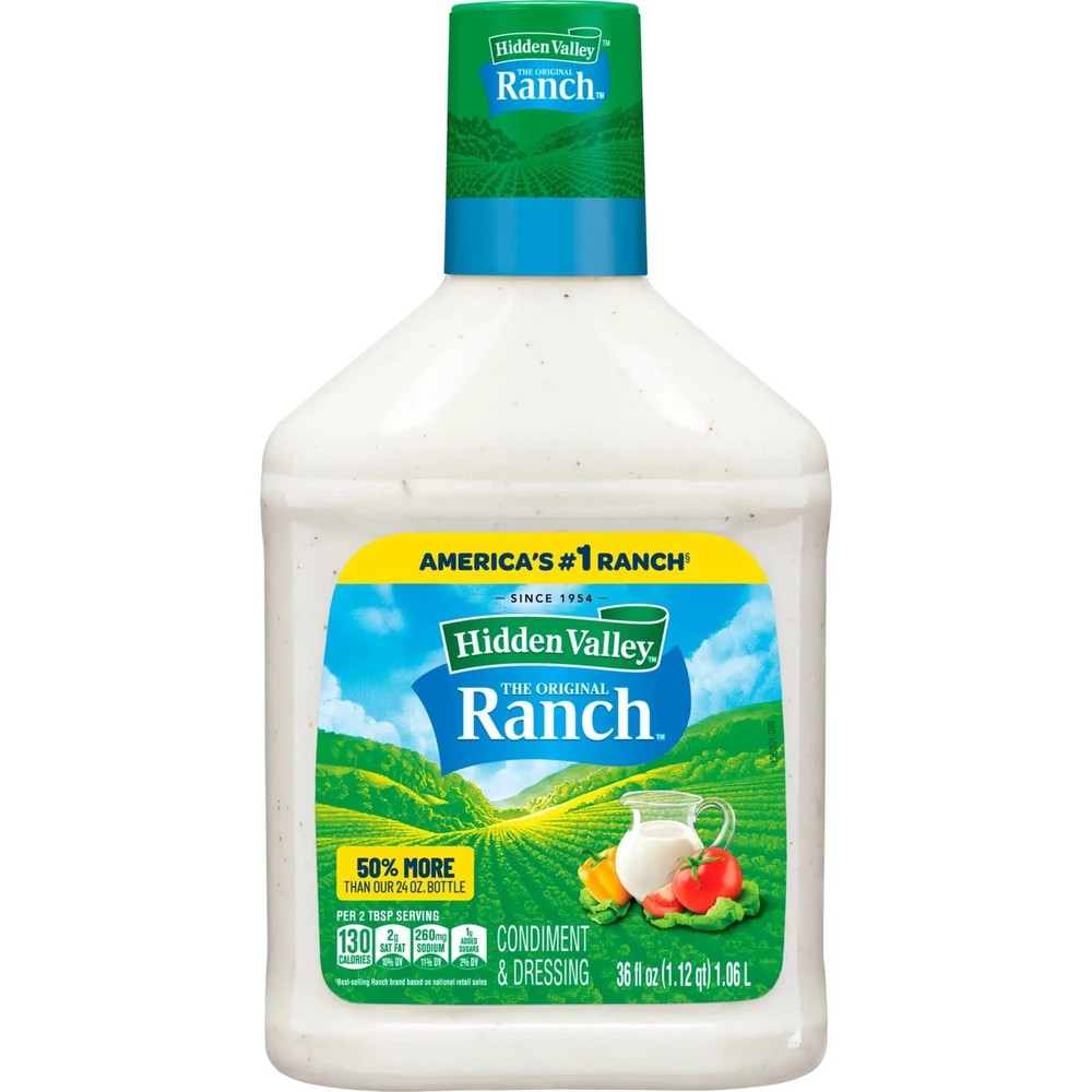 Original ranch salad dressing and topping