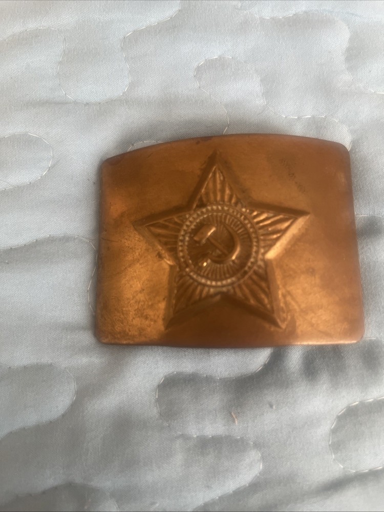 Belt Buckle Hammer And Sickle