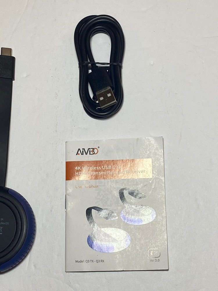 AIMIBO Wireless HDMI Transmitter TX Blue - Scratched