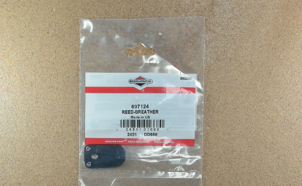 697124 Briggs & Stratton Breather Reed