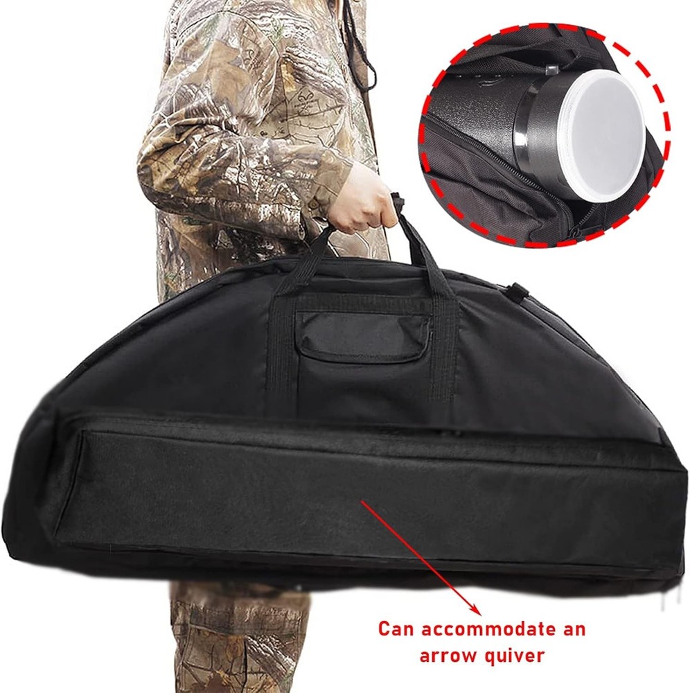 Archery Bow Case Soft Waterproof 600D Water-Resistant Backpack Hunting