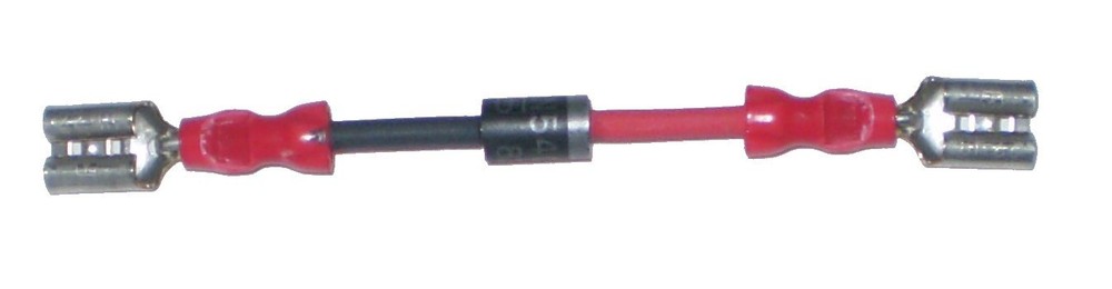 Coil Suppression Diode 3 Amp with Spade Terminals
