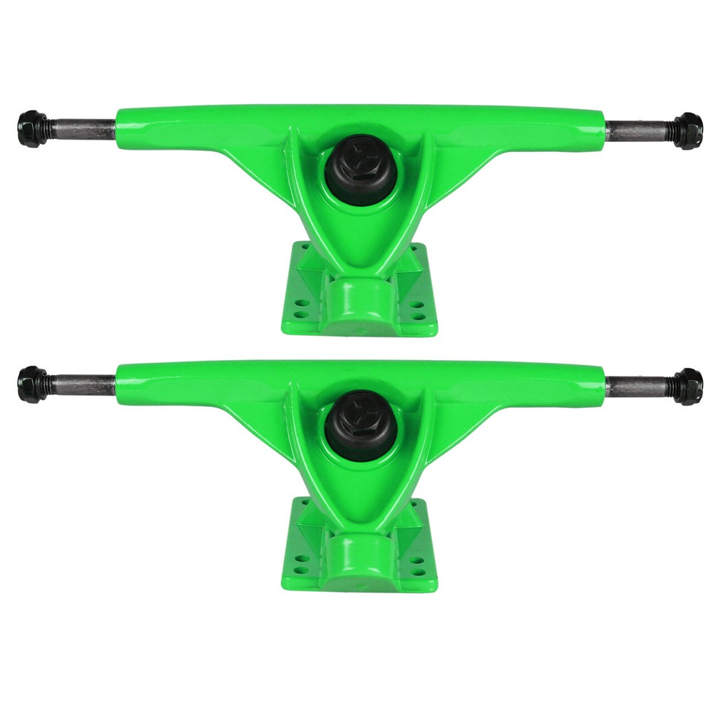 Moose Longboard Complete 9" x 36" Drop Through Stained Green