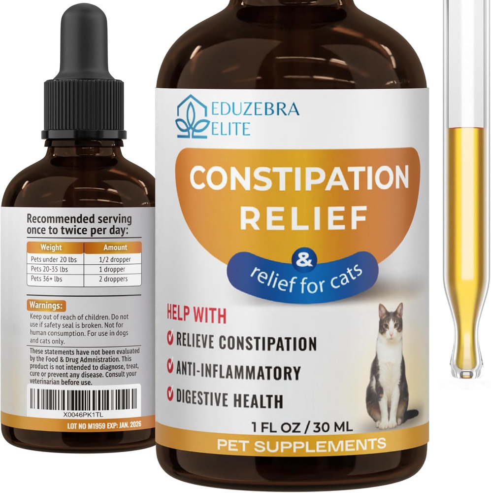 Cat Constipation Relief, Constipation Relief for Cat, Cat Laxative Constipation