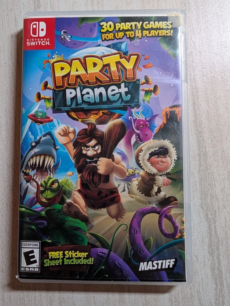NO GAME Party Planet Case Nintendo Switch