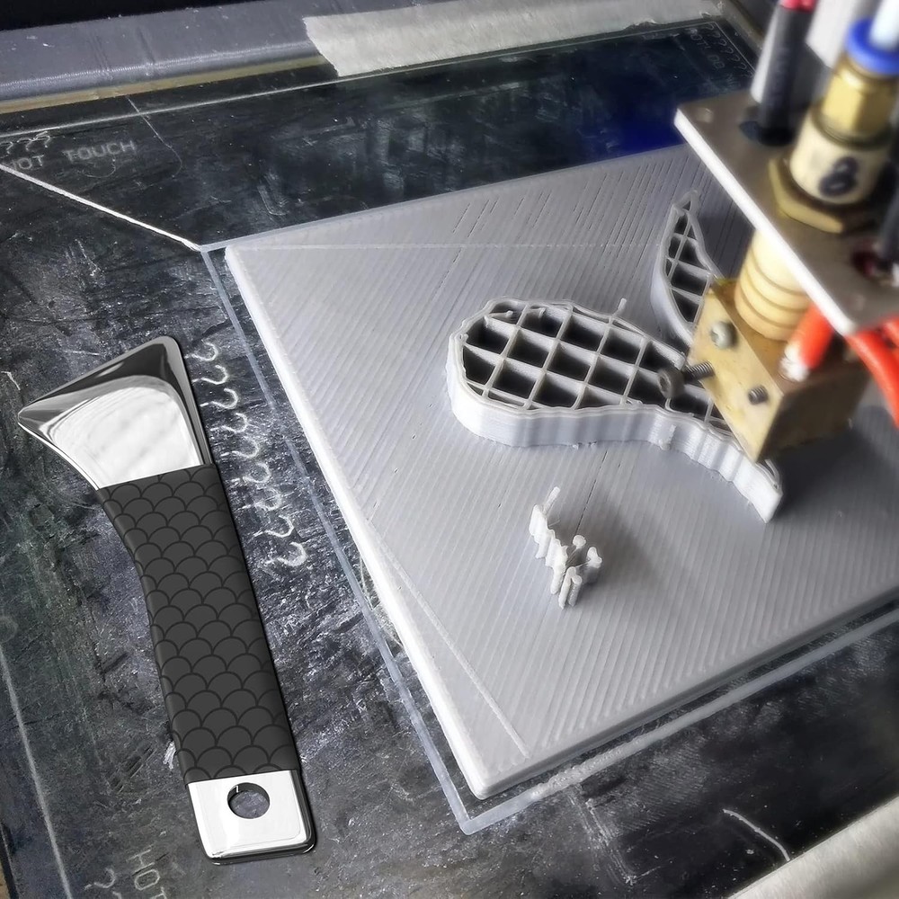 Professional 3D Printer Tool, Upgraded Metal 3D Printer Removal Spatula with Com
