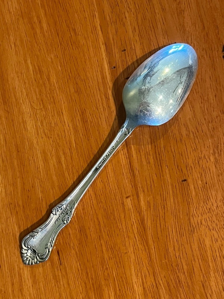 ONEIDA ~ AFTERGLOW ~ STERLING SILVER 6'' TEASPOON NO MONOGRAM .925 FLATWARE 31g