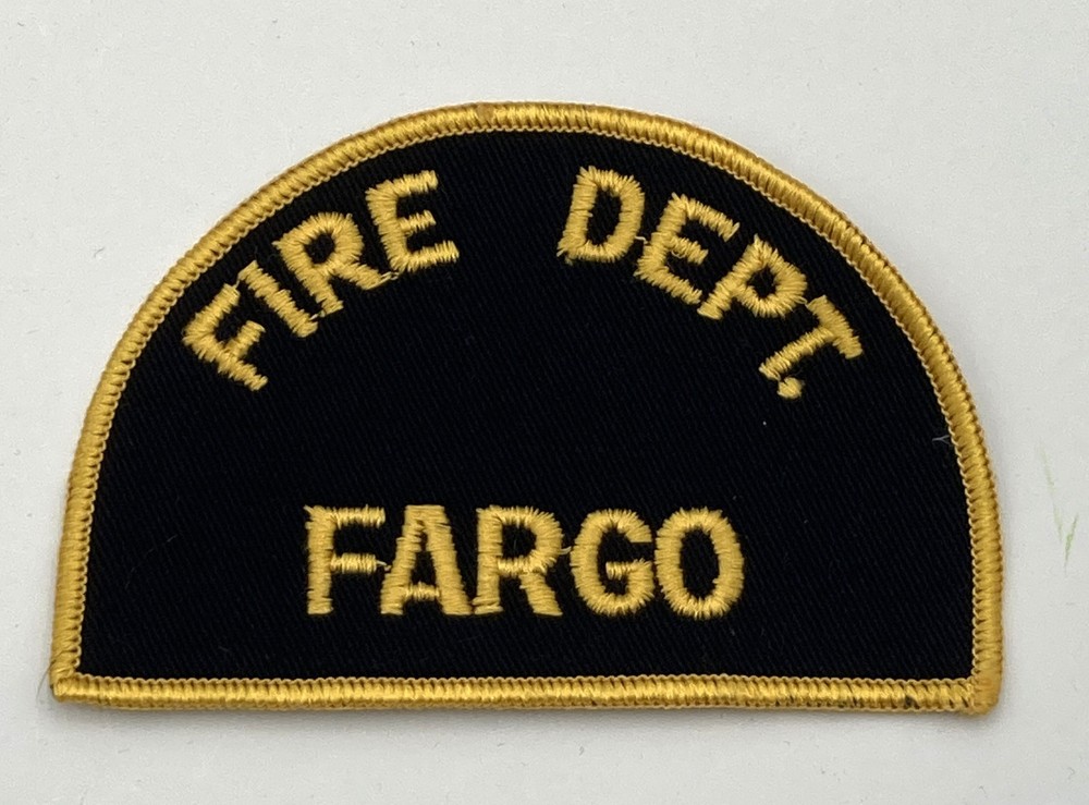Vintage Fargo North Dakota Fire Dept Patch