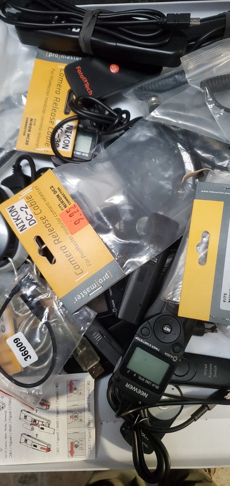 Camera Remote Switch Shutter Release Timer Remote Control Lot Sony Canon Nikon