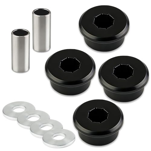 Polyurethane Front Differential Side Mount Bushings Set Kit, Front