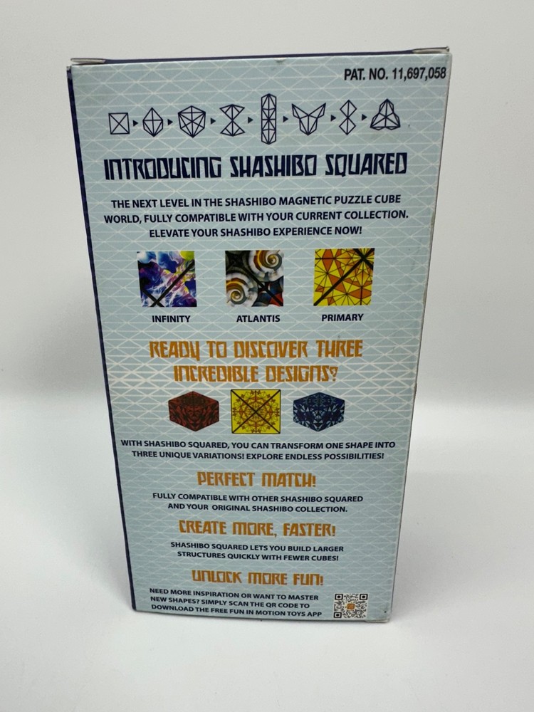 Shashibo² Squared Magnetic Puzzle Cube - Atlantis
