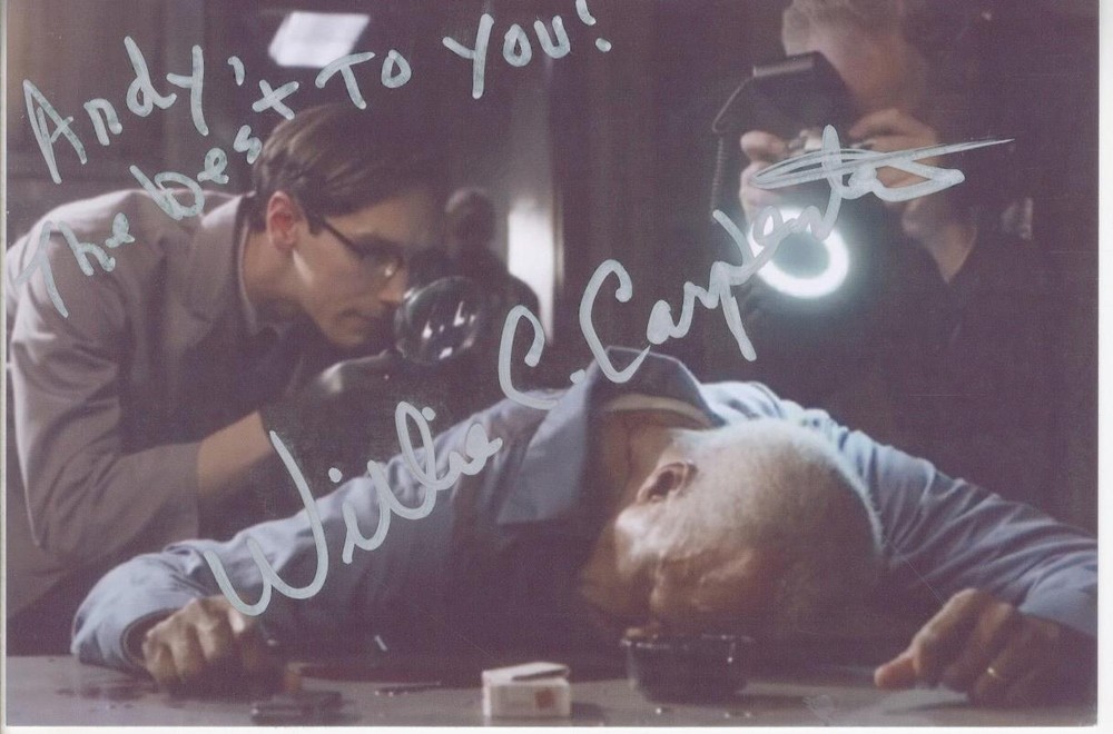 WILLIE C CARPENTER-ORIGINAL AUTOGRAPHED PHOTO