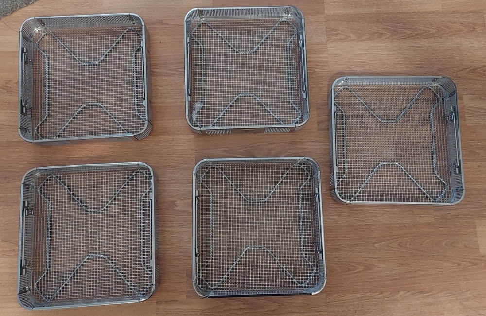 Autoclave Sterilization Mesh Wire Tray Basket