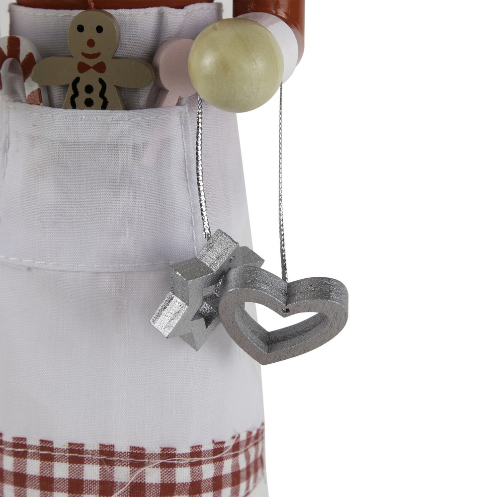 Northlight Baker with Rolling Pin Nutcracker Christmas Figure - 15" - White and