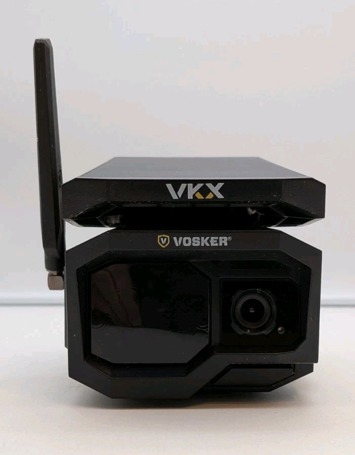 Vosker VKX Solar Powered 4G LTE Mobile Cellular Outdoor Security Camera EUC