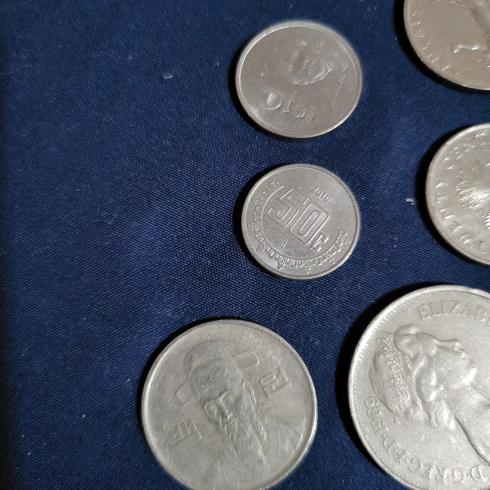 11 Foreign Coins