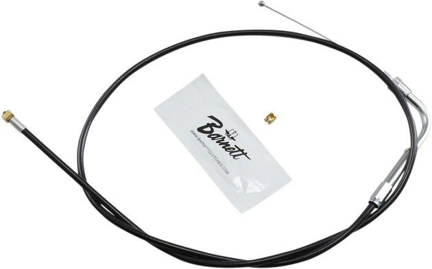 Barnett Pull Throttle Cable Black #116771 Harley Davidson