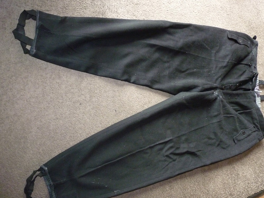 Elite black pancer trousers