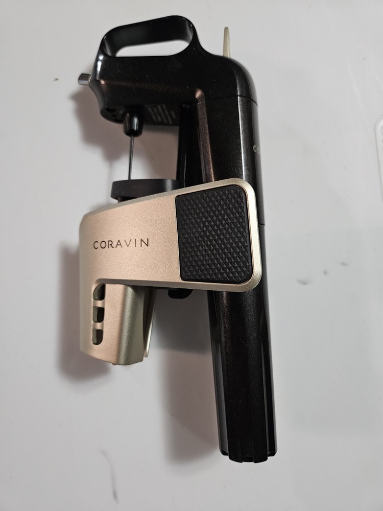 Coravin Wine Preservation System Black Gold Portable, Screw Caps, Case