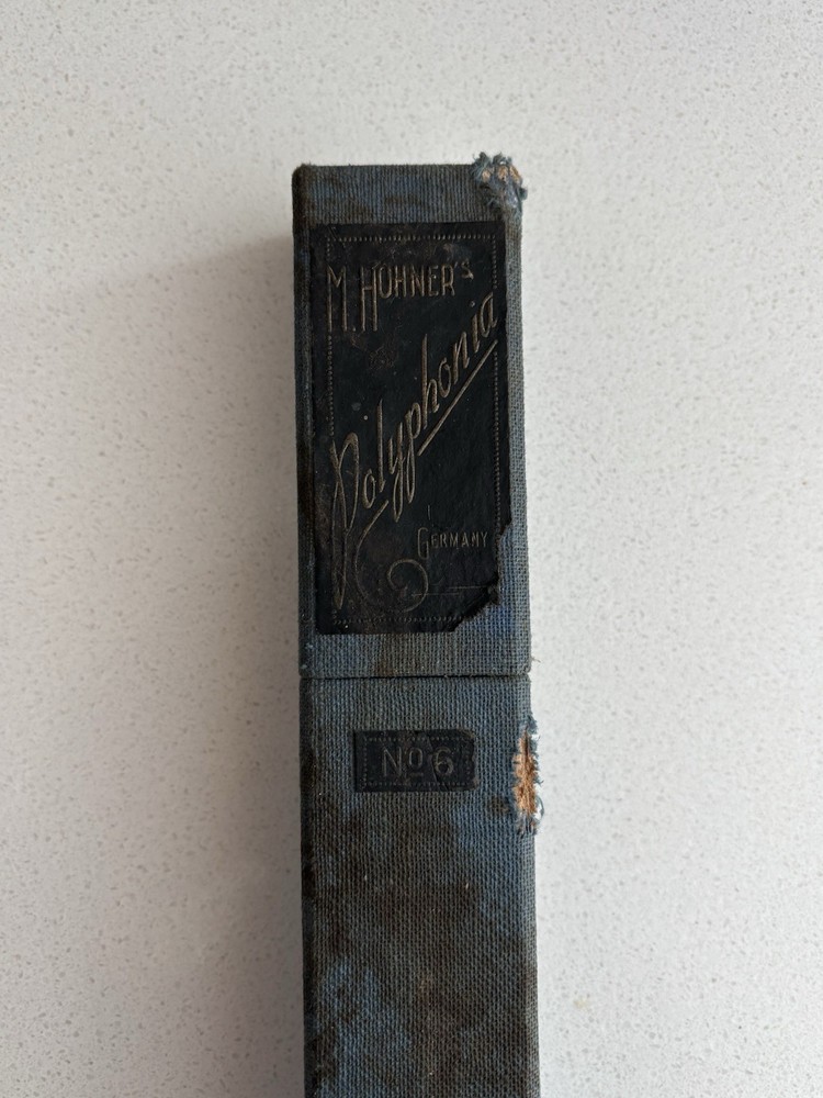Vintage Harmonica Hohner Polyphonia #6 with Original Box