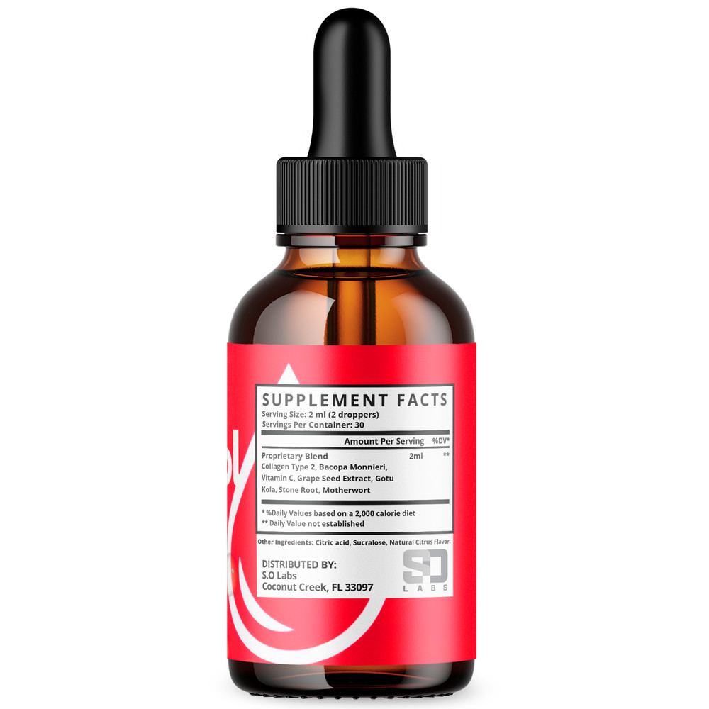 (1 Pack) Gluco Control Blood Support Drops Advanced Vitamin Supplement 2ML