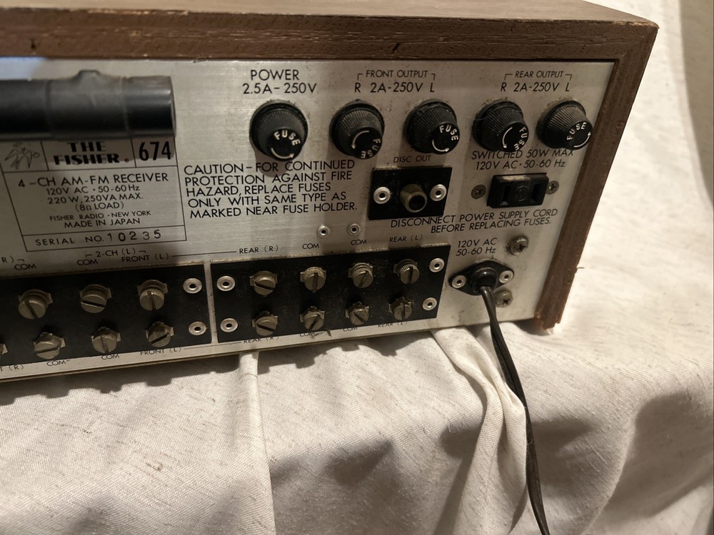 Fisher Receiver