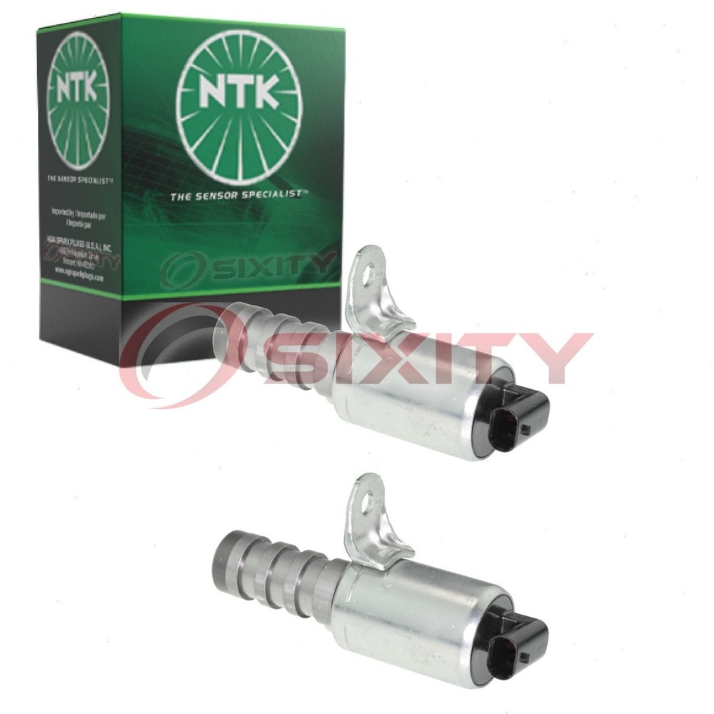 2 pc NGK NTK Variable Timing Solenoid VVTs for 2018 Ford Special Service ps