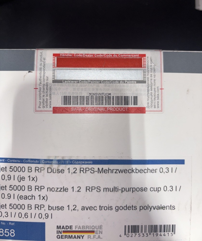 Sata Jet 5000 B RP 1,2
