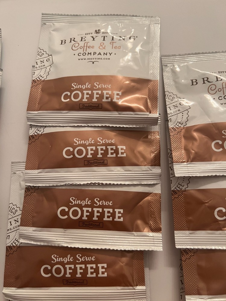 Lot of 14 Breyting Medium Roast Regular Coffee Single Serving Packets
