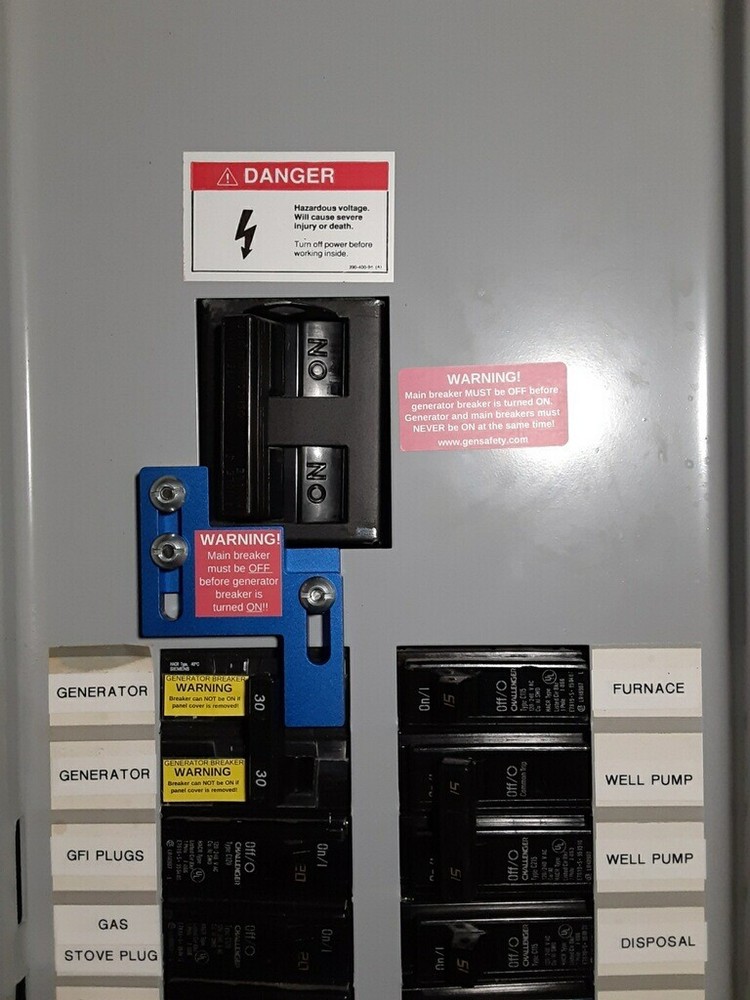 Generator Interlock Kit for Challenger, Westinghouse, Thomas & Betts