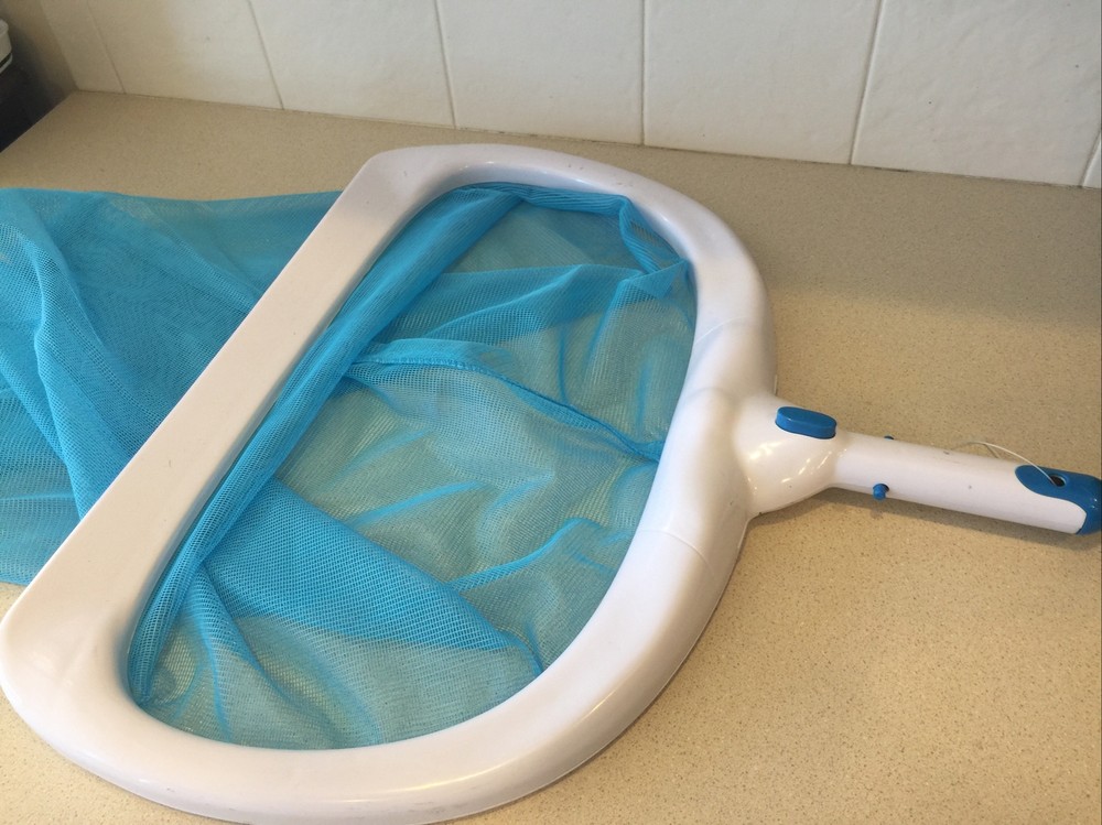 Deluxe Swimming Pool Deep Rake Heavy Duty with Easy Button Release