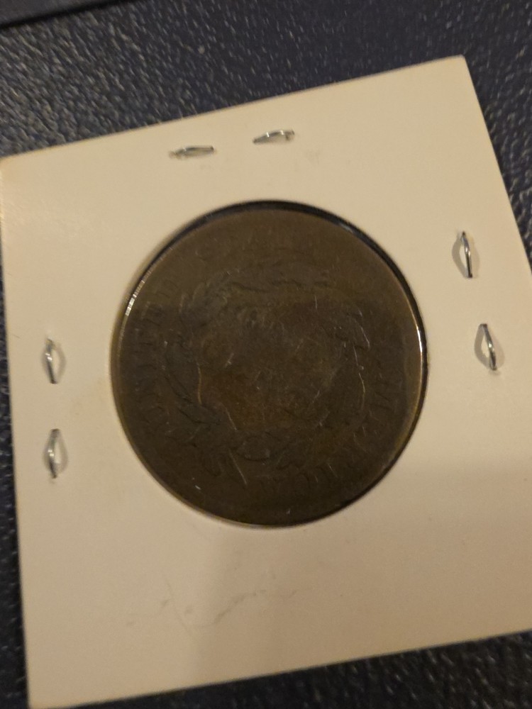 1835 Coronet Head Large Cent Penny Coin 1C