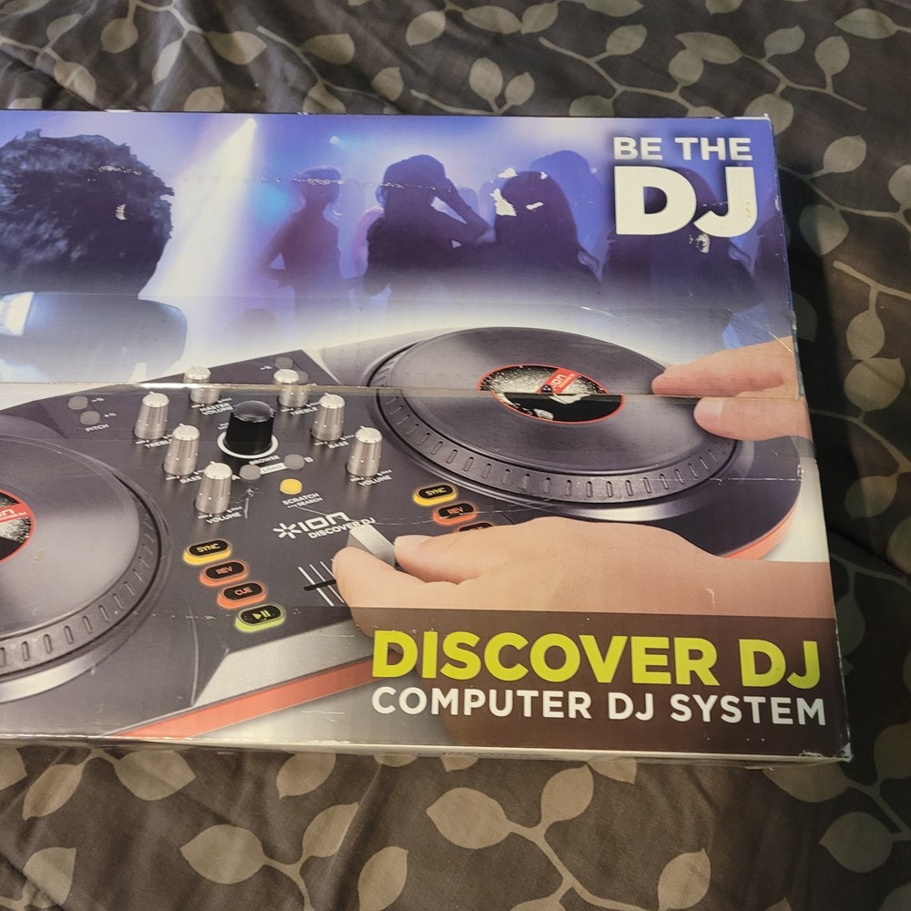 Ion Discover DJ Computer System Discovery PC Mac USB Open Box NIB