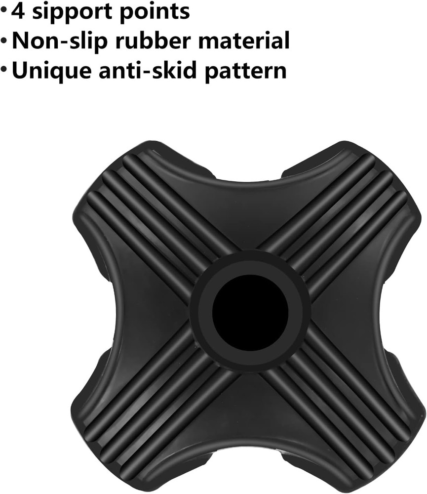 Walking Cane Tip | Self Standing, Quad Replacement for Walking Cane (3/4Inch) |
