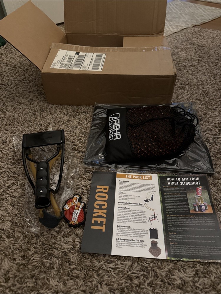 Alpha Outpost Rocket Box Never Used!