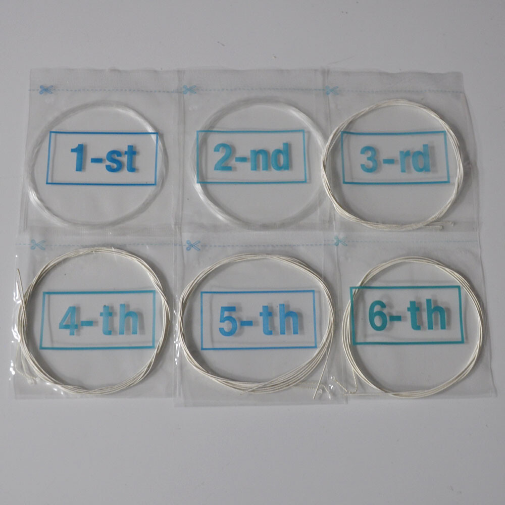 Alice OUD Strings Clear Nylon Silver-Plated Copper Wound 11 Strings AOD-111