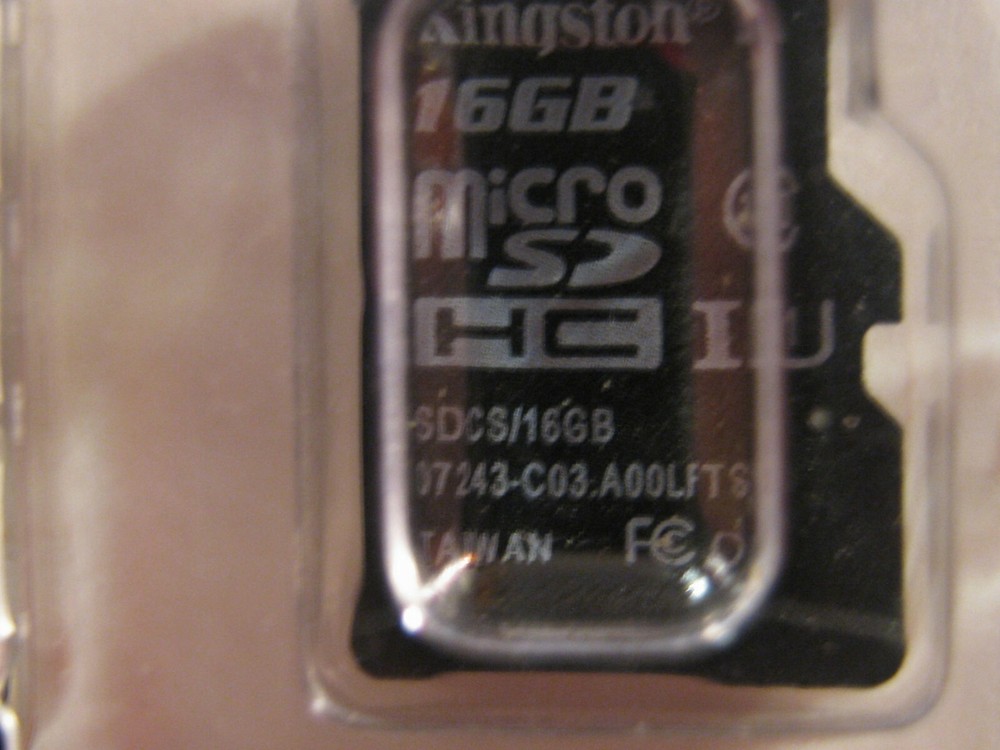 Kingston MicroSD HC Canvas Select Plus SDCS/16GB 100MB/s No Adapter