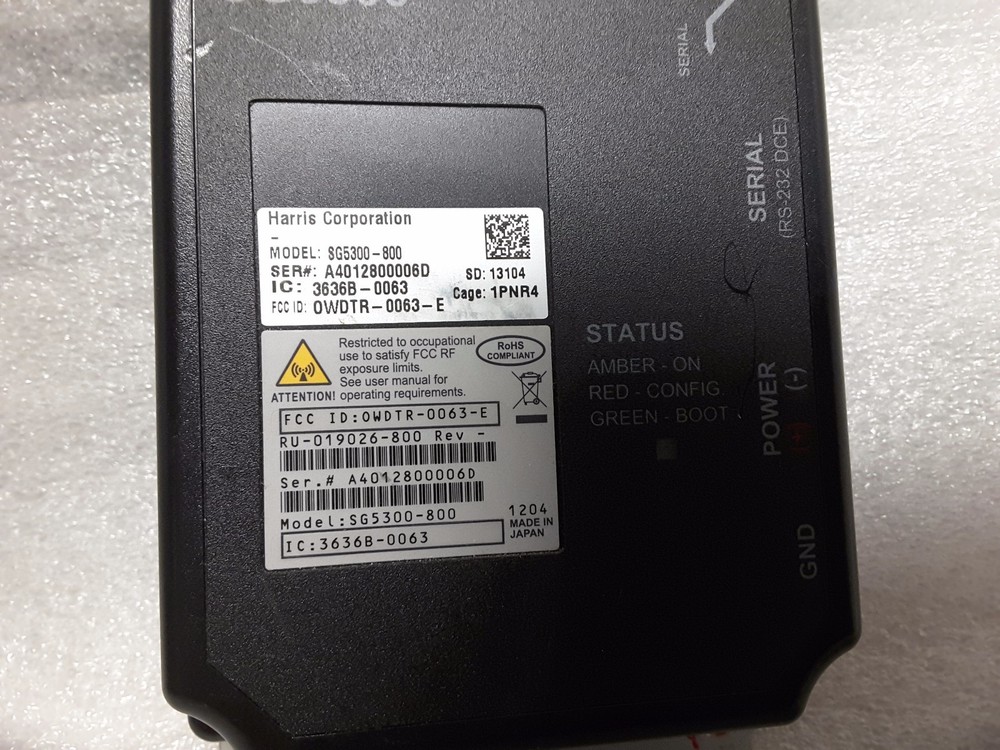 OPENSKY HARRIS SG5300 SG5300-800 Fixed Point Wireless Data Modem NETWORK $99