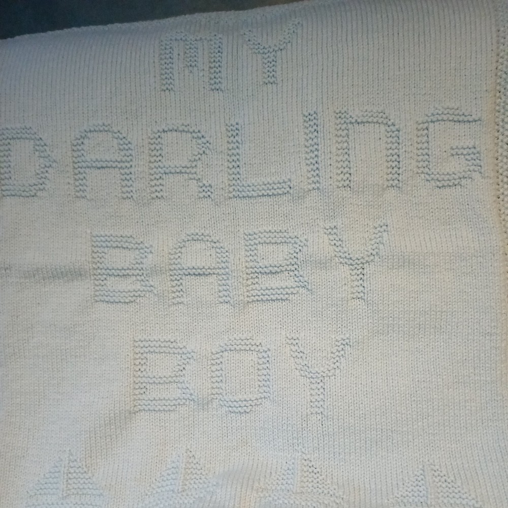hand knitted baby blankets