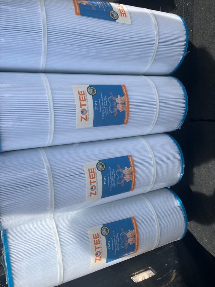 ZOTEE 105 sq.ft. Clean & Clear Plus,  Pool Replacement Filter Cartridge 4 pack